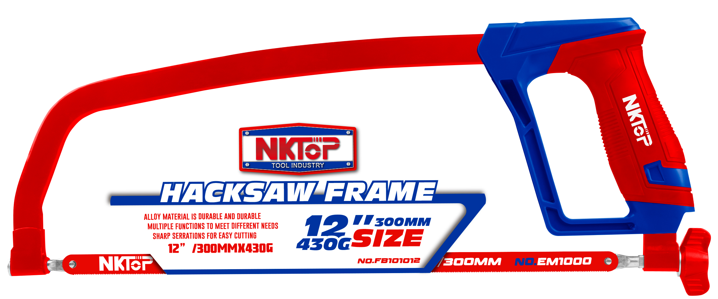 hack saw with fiber handle (heavy duty)